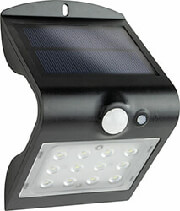 REV SOLAR LED BUTTERFLY WITH MOTION DETECTOR 1,5W BLACK 2091111200