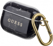 GUESS COVER MARBLE FOR APPLE AIRPODS PRO BLACK GUACAPTPUMABK