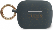 GUESS COVER SILICONE FOR APPLE AIRPODS PRO BLUE GUACAPSILGLBL