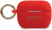 GUESS COVER SILICONE FOR APPLE AIRPODS PRO RED GUACAPSILGLRE