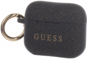 GUESS SILICONE CASE FOR AIRPODS PRO BLACK GUACAPSILGLBK