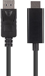 LANBERG DISPLAYPORT(M) V1.1 ->HDMI(M) CABLE 5M BLACK