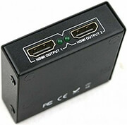 MRCABLE HDMI SPLITTER 1.4V 1 ΕΙΣΟΔΟΣ 2 ΕΞΟΔΟΙ ΜΕ ΤΡΟΦΟΔΟΤΙΚΟ