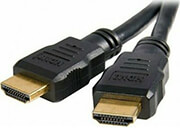 MRCABLE HIGH SPEED HDMI WITH ETHERNET(1.4V) CABLE 19PIN AM/A M 30AWG 3.0M GOLD PLATED BLACK