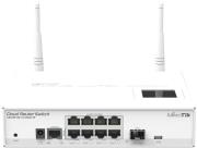 MIKROTIK CRS109-8G-1S-2HND-IN CLOUD ROUTER SWITCH WITH 8-PORT GIGABIT + 1X SFP WIRELESS LCD