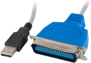 LANBERG AD-0028-W ADAPTER USB - LPT (IEEE1284) 1.8M WHITE