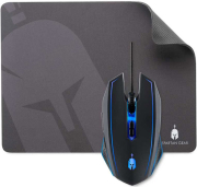SPARTAN GEAR PHALANX WIRED GAMING MOUSE MOUSEPAD 300MM X 230MM