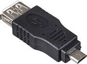 AKYGA ADAPTER AK-AD-08 USB A (F) / MICRO USB B (M) OTG