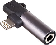AKYGA ADAPTER AK-AD-63 LIGHTNING (M) / LIGHTNING (F) / JACK 3.5 MM