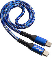 AKYGA CABLE USB AK-USB-36 USB TYPE C (M) / USB TYPE C (M) VER. 2.0 100W 0.5M