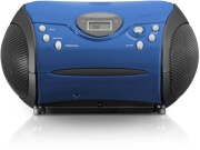 LENCO SCD-24 STEREO FM RADIO WITH CD PLAYER BLUE