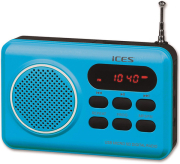 LENCO IMPR-112 FM RADIO BLUE
