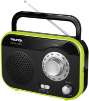 SENCOR SRD 210BGN PORTABLE RADIO BLACK/GREEN