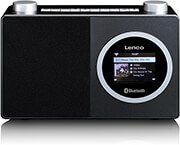 Lenco DIR70 Black Internet Radio