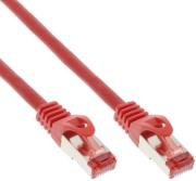 INLINE PATCH CABLE S/FTP PIMF CAT.6 250MHZ COPPER HALOGEN FREE RED 5M