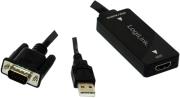 LOGILINK CV0060 VGA WITH USB AUDIO TO HDMI CONVERTER