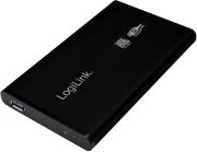 LOGILINK UA0106 2.5' SATA HDD ENCLOSURE USB 3.0 ALUMINIUM BLACK