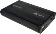 LOGILINK UA0082 3.5' SATA HDD ENCLOSURE USB 2.0 ALUMINIUM BLACK