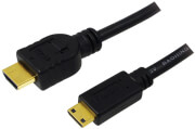 LOGILINK CH0021 HDMI TO MINI HDMI HIGH SPEED WITH ETHERNET V1.4 CABLE 1M BLACK
