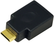 LOGILINK AH0009 HDMI ADAPTER HDMI TYPE A 19-PIN FEMALE TO HDMI TYPE C MINI 19-PIN MALE GOLD PLATED