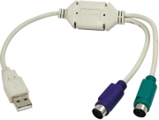 LOGILINK AU0004A USB TO PS/2 ADAPTER 0.2M