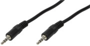 LOGILINK CA1052 AUDIO CABLE 2X 3.5MM MALE STEREO 5M BLACK