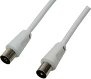 LOGILINK CA1060 ANTENNA CABLE MALE TO FEMALE 1.5M WHITE