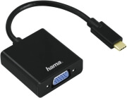 HAMA 135727 USB TYPE-C PLUG/VGA SOCKET ADAPTER FULL HD BLACK