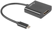 LANBERG ADAPTER USB TYPE-C(M) - HDMI(F)