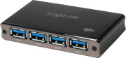 LOGILINK UA0282 USB 3.0 4-PORT HUB BLACK