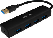 LOGILINK UA0295 USB 3.0 4-PORT HUB BLACK