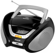 SENCOR SPT 2320 PORTABLE CD PLAYER WITH BT MP3 USB AUX AND FM RADIO