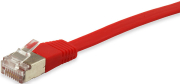 EQUIP 607821 CAT.6A U/FTP FLAT PATCH CABLE 2M RED