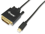 EQUIP 133468 USB TYPE-C TO DVI-D CABLE MALE / MALE STRAIGHT 1.8M BLACK