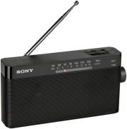 SONY ICF-306 PORTABLE AM/FM RADIO BLACK
