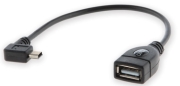 SAVIO CL-60 ADAPTER OTG USB - MINI USB ANGLED