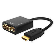 SAVIO CL-23 HDMI (M) – VGA (F) ADAPTER WITH AUDIO