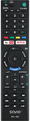 SAVIO RC-08 UNIVERSAL REMOTE CONTROLLER/REPLACEMENT FOR SONY TV