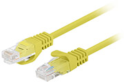 LANBERG PATCHCORD CAT.5E 7.5M YELLOW FLUKE PASSED