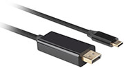 LANBERG USB-CM->DISPLAYPORT CABLE 4K 60HZ 1.8M BLACK