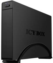 RAIDSONIC ICY BOX IB-366STU3+B 3.5' SATA HDD EXTERNAL ENCLOSURE USB 3.0 BLACK