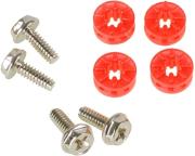 LAMPTRON HDD RUBBER SCREWS PRO RED