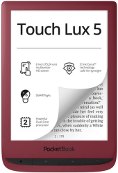 POCKETBOOK TOUCH LUX 5 RUBYRED