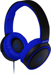 HEADPHONES WITH MICROPHONE MAXELL B52 BLACK AND BLUE