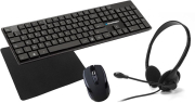 BLAUPUNKT BLP1920 SET OFFICE 4 IN 1 KEYBOARD + HEADSET + MOUSE + MOUSE PAD