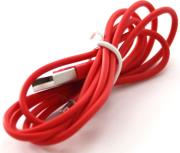 CONNECT IT CI-562 LIGHTNING CHARGE/SYNC CABLE COULOR LINE RED