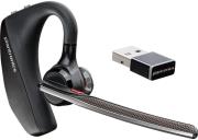 PLANTRONICS VOYAGER 5200 UC WITH BT USB + CHARGING CASE BLACK