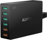 AUKEY PA-T11 6-PORT CHARGING STATION WITH QUICK CHARGE 3.0 60W/15.6A