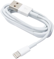 FOREVER USB DATA CABLE FOR APPLE IPHONE 8-PIN WHITE BULK