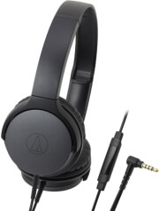 AUDIO TECHNICA ATH-AR1IS OVER-EAR HEADPHONES FOR SMARTPHONES BLACK